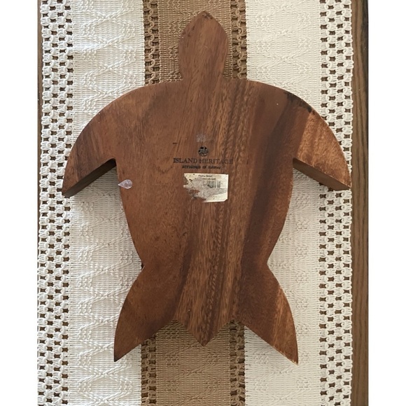 Island Heritage Wooden Turtle Decor - Picture 5 of 8